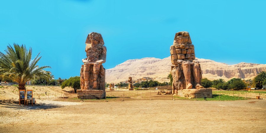 Luxor, i Colossi di Memnon